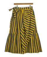 SZ Blockprints（エスゼットブロックプリント）ロング・マキシ丈スカート 黄 サイズ:S レディース/2200677712314
