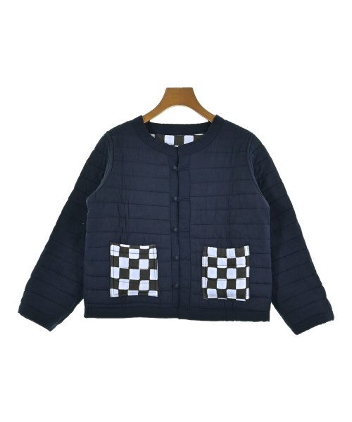 SZ Blockprints（エスゼットブロックプリント）ノーカラージャケット 青 サイズ:F レディース/2200657466015