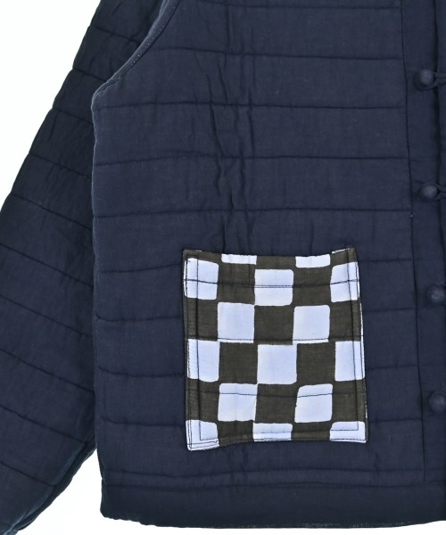 SZ Blockprints（エスゼットブロックプリント）ノーカラージャケット 青 サイズ:F レディース/2200657466015