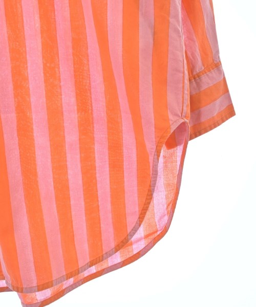 SZ Blockprints（エスゼットブロックプリント）カジュアルシャツ オレンジ サイズ:S レディース/2200640308025