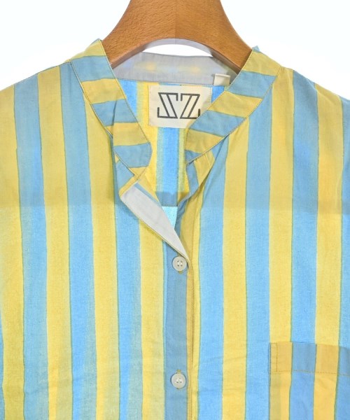 SZ Blockprints（エスゼットブロックプリント）ブラウス 青 サイズ:S レディース/2200662004103