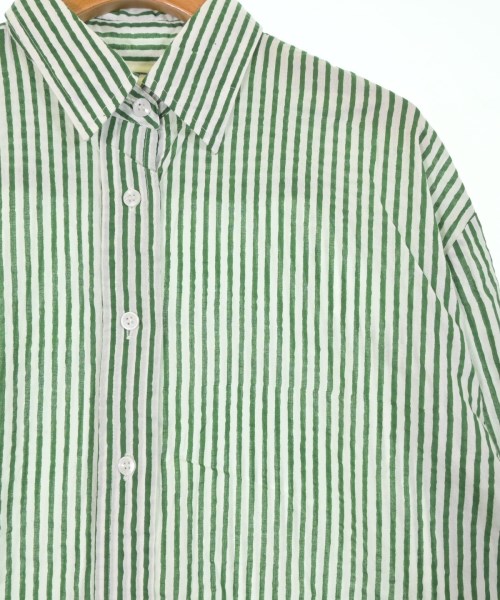 SZ Blockprints（エスゼットブロックプリント）カジュアルシャツ 緑 サイズ:S レディース/2200668447089