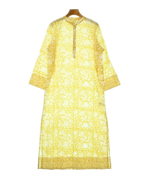 SZ Blockprints(エスゼットブロックプリント)ワンピース 黄 サイズ:S/2200678721049