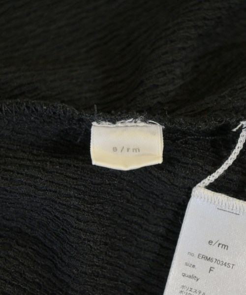 e/rm（イーアールエム）ワンピース 黒 サイズ:F レディース/2200675581110