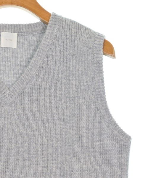 e/rm（イーアールエム）ベスト グレー サイズ:F レディース/2200661025086