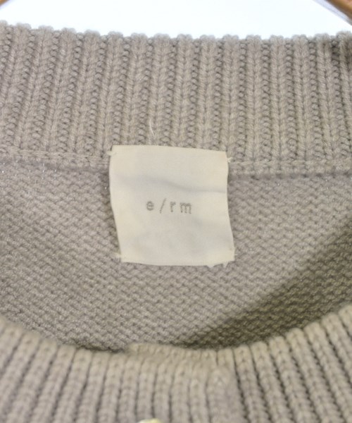 e/rm（イーアールエム）カーディガン グレー サイズ:F レディース/2200667218048