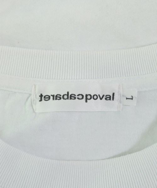 Cabaret Poval（キャバレーポヴァール）Tシャツ・カットソー 白 サイズ:L メンズ/2200637819114