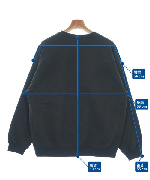 Cabaret Poval（キャバレーポヴァール）スウェット 黒 サイズ:XL メンズ/2200637921220