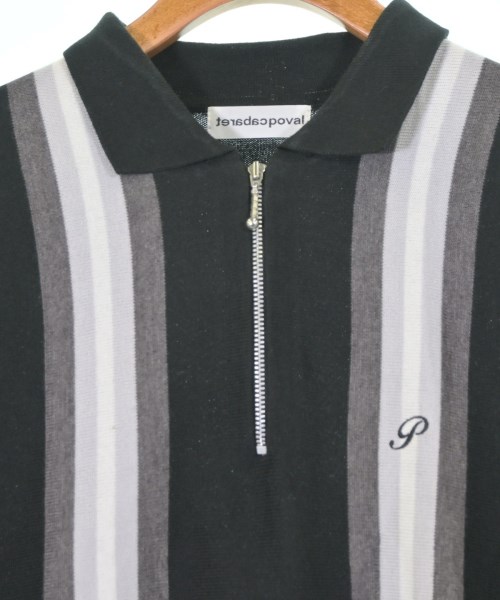 Cabaret Poval（キャバレーポヴァール）ニット・セーター 黒 サイズ:L メンズ/2200642279101