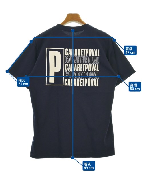 Cabaret Poval（キャバレーポヴァール）Tシャツ・カットソー 紺 サイズ:L メンズ/2200539357134