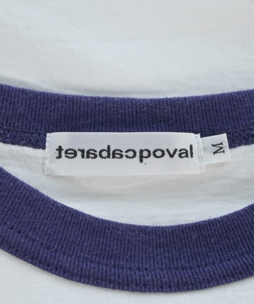 Cabaret Poval（キャバレーポヴァール）Tシャツ・カットソー 白 サイズ:M メンズ/2200686771203