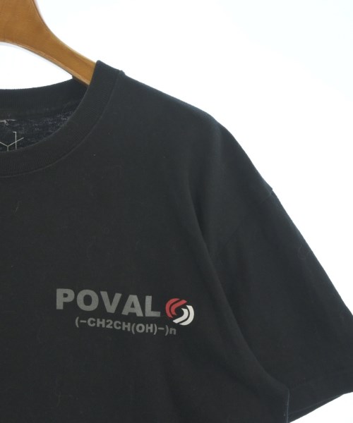 Cabaret Poval（キャバレーポヴァール）Tシャツ・カットソー 黒 サイズ:L メンズ/2200690793024