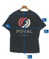 Cabaret Poval（キャバレーポヴァール）Tシャツ・カットソー 黒 サイズ:L メンズ/2200690793024