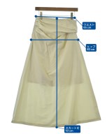 Ezick（エジック）ロング・マキシ丈スカート 白 サイズ:S レディース/2200626508104