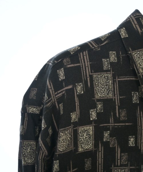 Island Shores（アイランドショアー）カジュアルシャツ 黒 サイズ:L メンズ/2200636742031