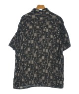 Island Shores（アイランドショアー）カジュアルシャツ 黒 サイズ:L メンズ/2200636742031