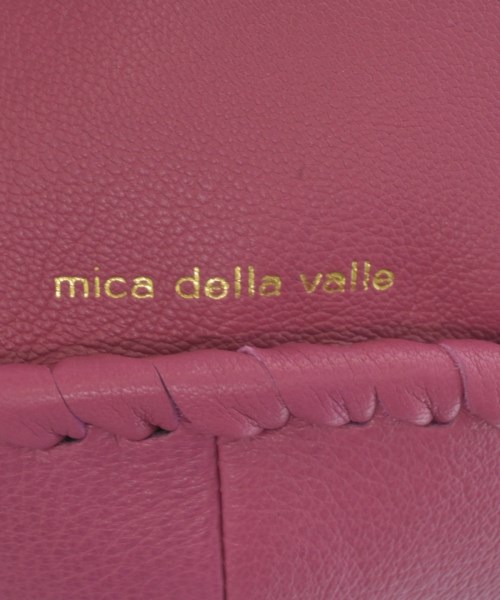 mica della valle（ミカデラヴァッレ）ショルダーバッグ ピンク サイズ:- レディース/2200637882170