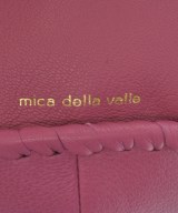 mica della valle（ミカデラヴァッレ）ショルダーバッグ ピンク サイズ:- レディース/2200637882170
