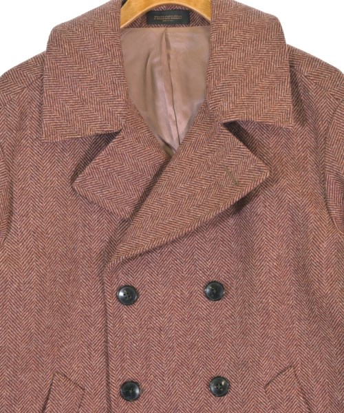 rossorame（ロソラーム）チェスターコート 赤 サイズ:48(L位) メンズ/2200633857035