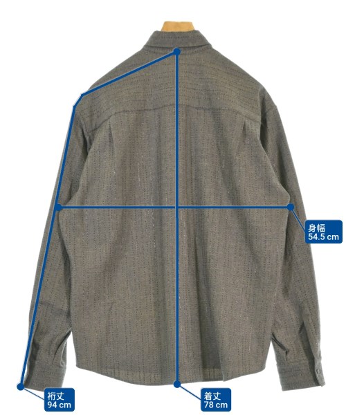 rossorame（ロソラーム）カジュアルシャツ 茶 サイズ:48(L位) メンズ/2200633857073