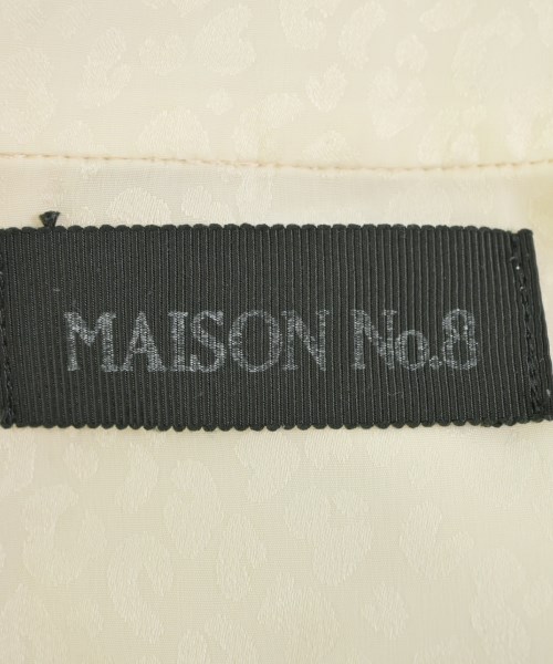 MAISON No.8（メゾンナンバーエイト）ワンピース 白 サイズ:F レディース/2200676985016