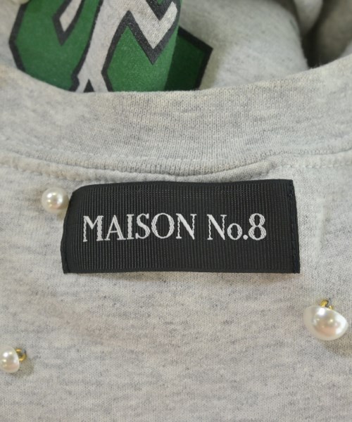 MAISON No.8（メゾンナンバーエイト）スウェット グレー サイズ:F レディース/2200672739125