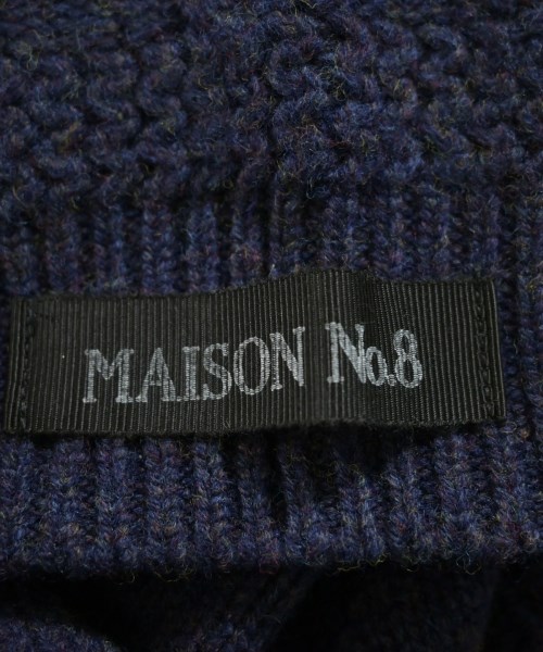 MAISON No.8（メゾンナンバーエイト）カーディガン 紫 サイズ:F レディース/2200734552037