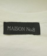 MAISON No.8（メゾンナンバーエイト）Tシャツ・カットソー 白 サイズ:F レディース/2200734552068