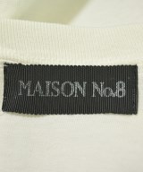 MAISON No.8（メゾンナンバーエイト）Tシャツ・カットソー 白 サイズ:F レディース/2200734552112