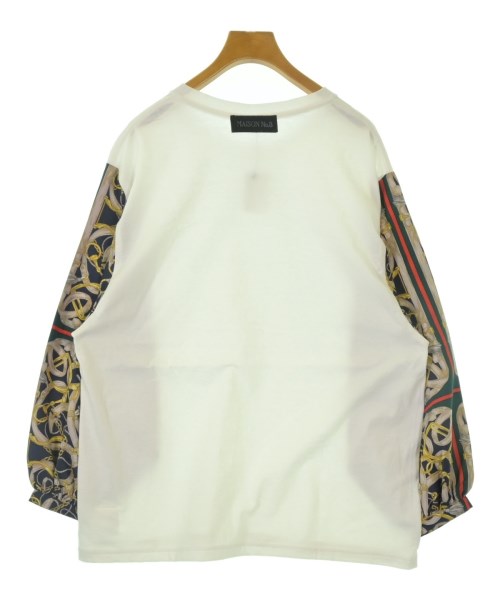 MAISON No.8（メゾンナンバーエイト）Tシャツ・カットソー 白 サイズ:F レディース/2200734552129