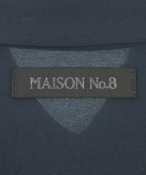 MAISON No.8（メゾンナンバーエイト）シャツワンピース 紺 サイズ:-(M位) レディース/2200734552150