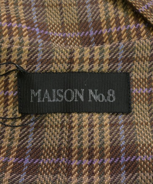 MAISON No.8（メゾンナンバーエイト）コート 茶 サイズ:F レディース/2200734552273