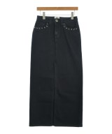 UNIQUE（ユニーク）ロング・マキシ丈スカート 黒 サイズ:6(M位) レディース/2200622186030