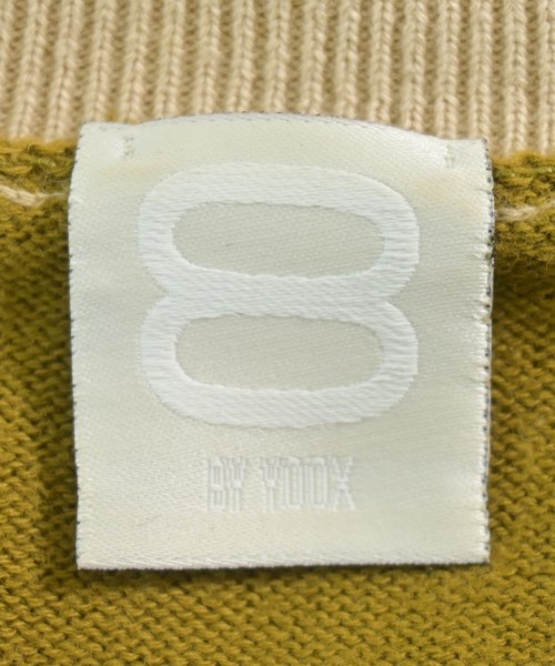 8 by YOOX（エイトバイユークス）ニット・セーター 黄 サイズ:S メンズ/2200648217022