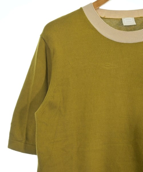 8 by YOOX（エイトバイユークス）ニット・セーター 黄 サイズ:S メンズ/2200648217022