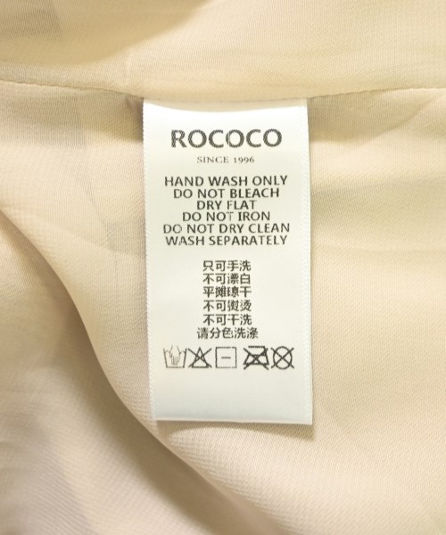 ROCOCO（ロココ）カジュアルジャケット ベージュ サイズ:M レディース/2200705109017