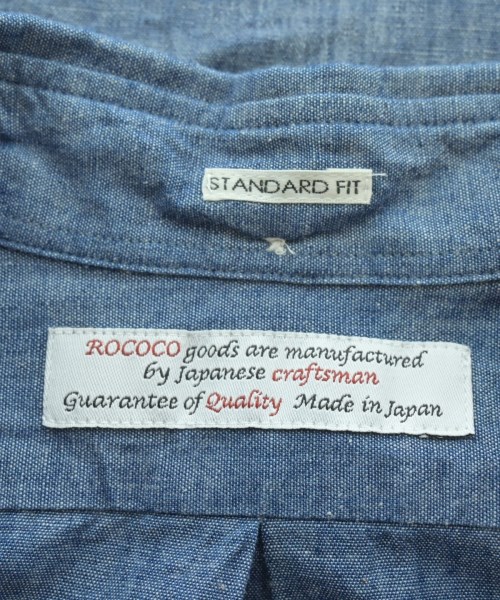 ROCOCO（ロココ）カジュアルシャツ 青 サイズ:S メンズ/2200663752119