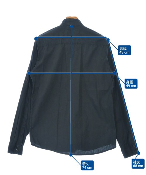 MATE L'EAU （マテロー）カジュアルシャツ 紺 サイズ:M メンズ/2200610037290