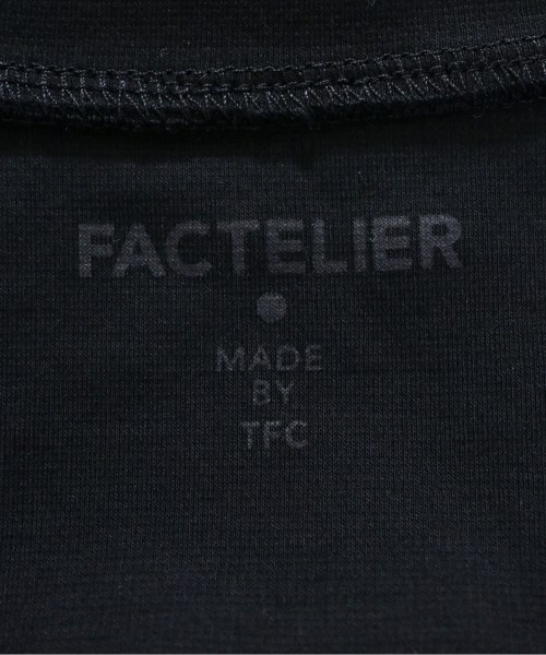 Factelier（ファクトリエ）Tシャツ・カットソー 黒 サイズ:40(M位) レディース/2200711364356