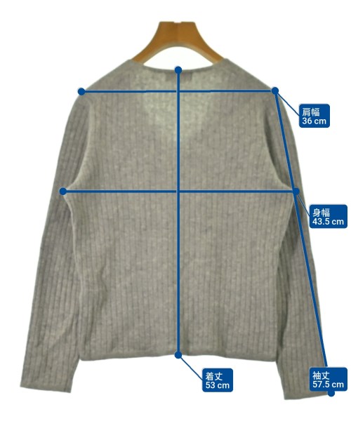 NOIVAN-STEIN（ノイバンシュタイン）ニット・セーター グレー サイズ:9(M位) レディース/2200622020150