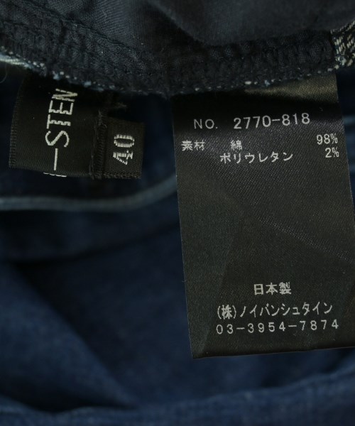 NOIVAN-STEIN（ノイバンシュタイン）デニムパンツ 紺 サイズ:40(M位) レディース/2200654996041