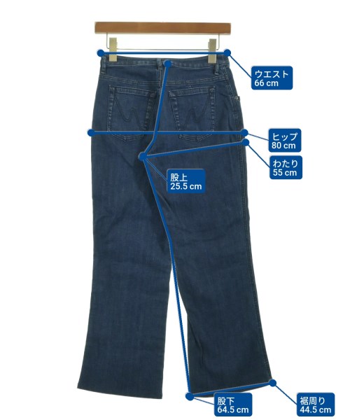 NOIVAN-STEIN（ノイバンシュタイン）デニムパンツ 紺 サイズ:40(M位) レディース/2200654996041