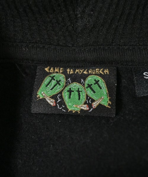 COME TO MY CHURCH（カムトゥアイチャーチ）パーカー 黒 サイズ:S メンズ/2200655881018