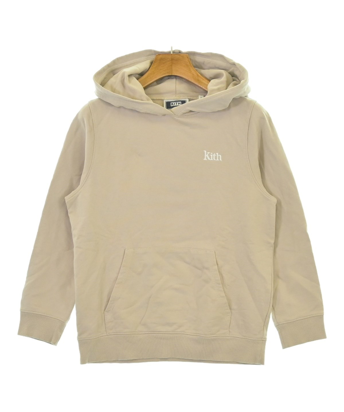 kith パーカー　ベージュ KITH（キス）パーカー ベージュ サイズ:7 キッズ/2200673753069
