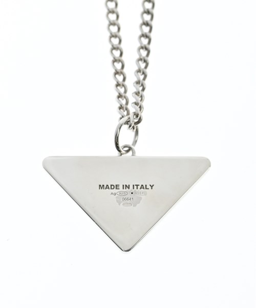 PRADA（プラダ）ネックレス シルバー サイズ:- レディース/2200583544184