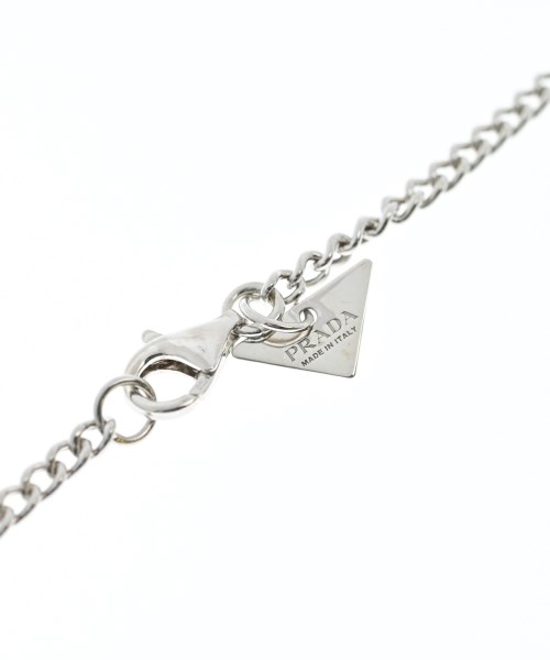 PRADA（プラダ）ネックレス シルバー サイズ:- レディース/2200583544184