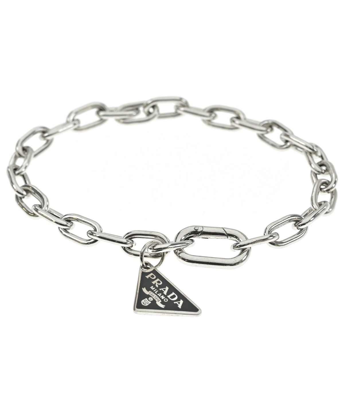 PRADA（プラダ）ブレスレット・バングル シルバー サイズ:S レディース
