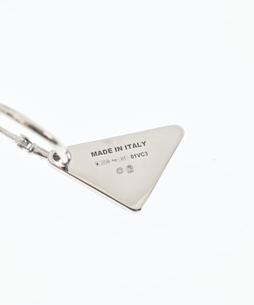 PRADA（プラダ）ピアス・イヤリング 黒 サイズ:- レディース/2200679855026