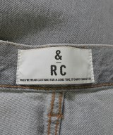 &RC（アンドアールシー）デニムパンツ グレー サイズ:34(XS位) レディース/2200625376032