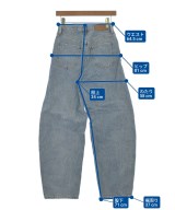 &RC（アンドアールシー）デニムパンツ 青 サイズ:34(XS位) レディース/2200619650070